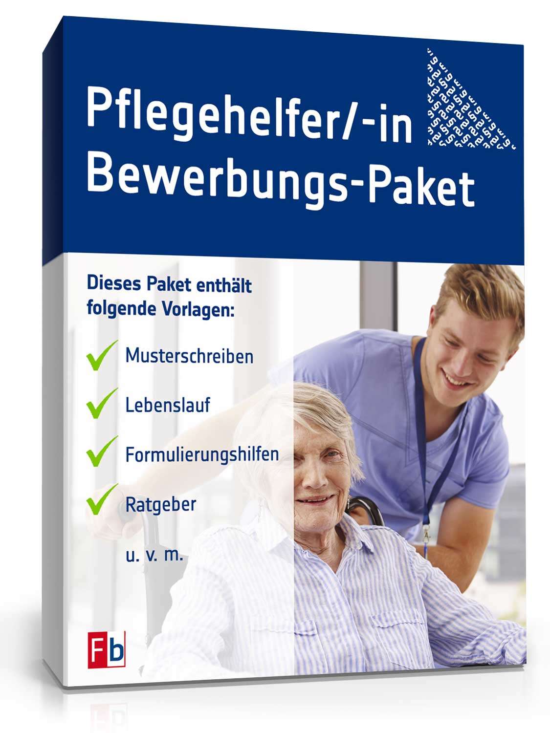 Hauptbild des Produkts: Bewerbungs-Paket Pflegehelfer