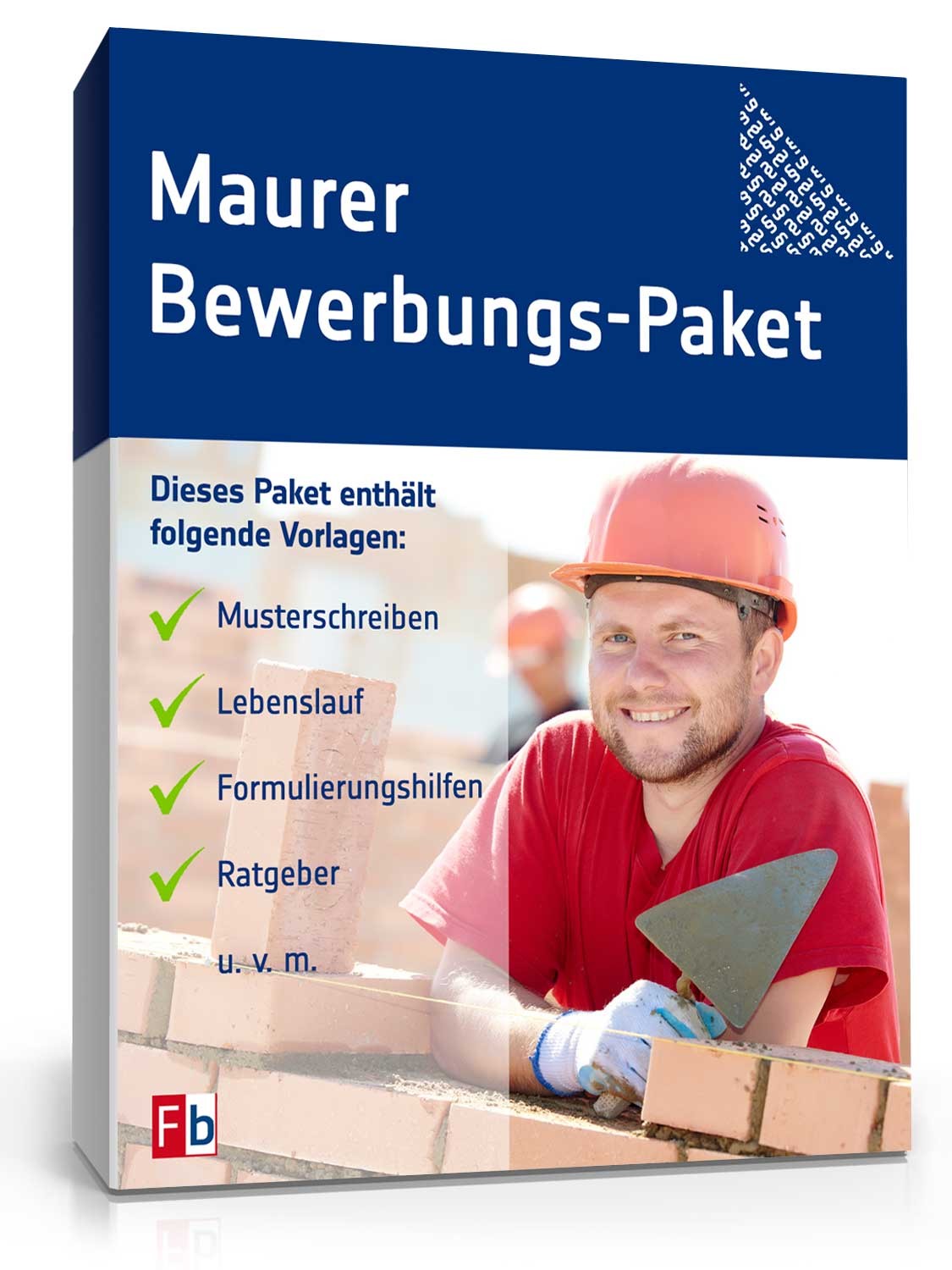 Hauptbild des Produkts: Bewerbungs-Paket Maurer 