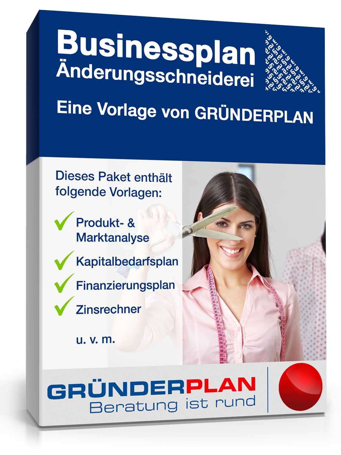 Hauptbild des Produkts: Businessplan Änderungsschneiderei von Gründerplan