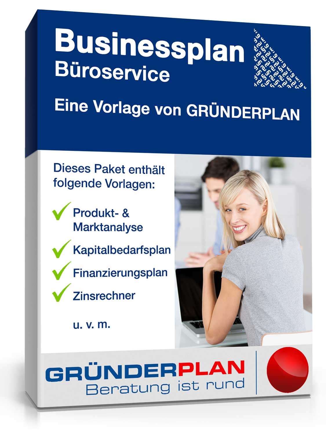 Hauptbild des Produkts: Businessplan Büroservice von Gründerplan