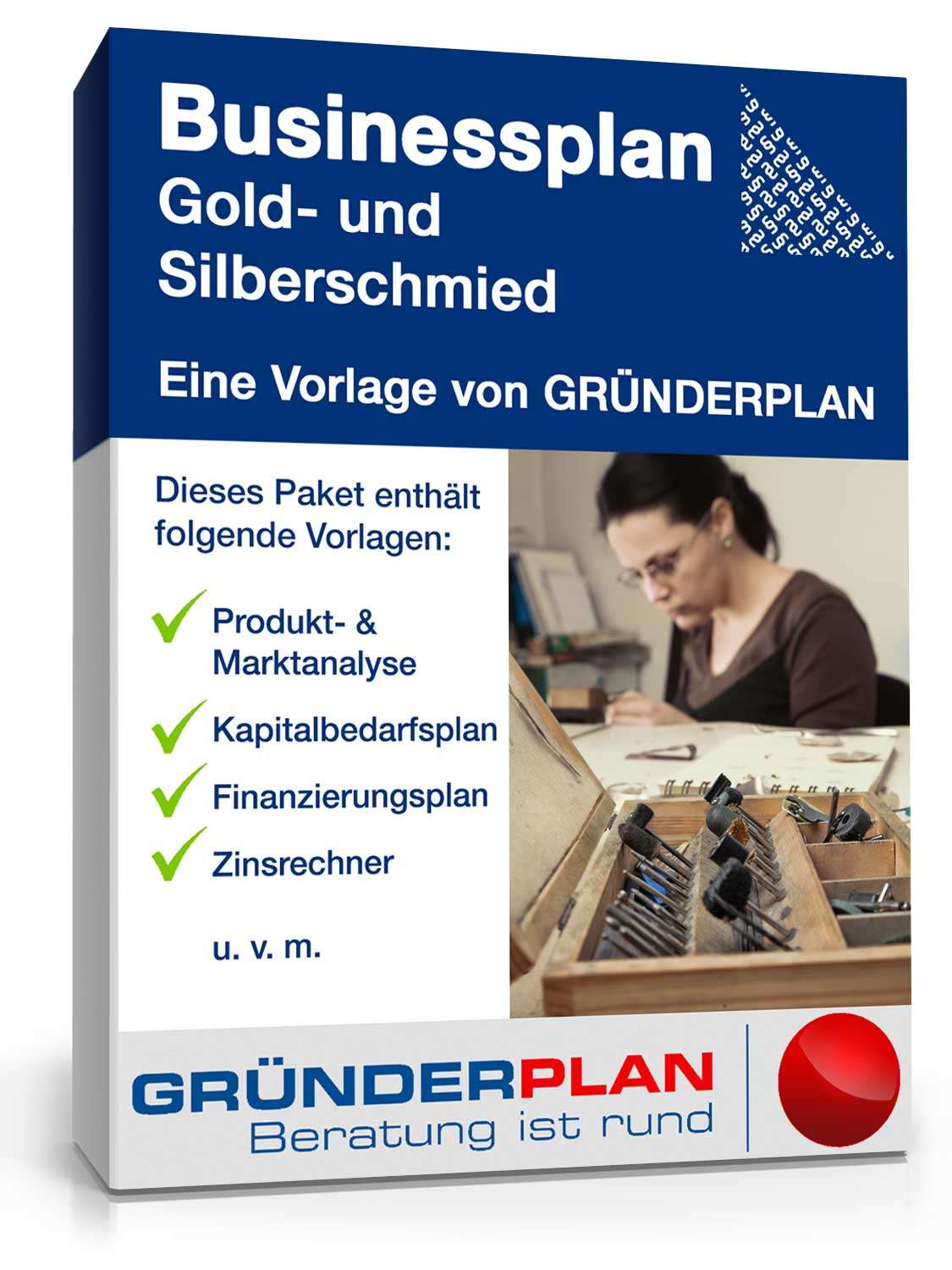 Hauptbild des Produkts: Businessplan Gold- und Silberschmied von Gründerplan