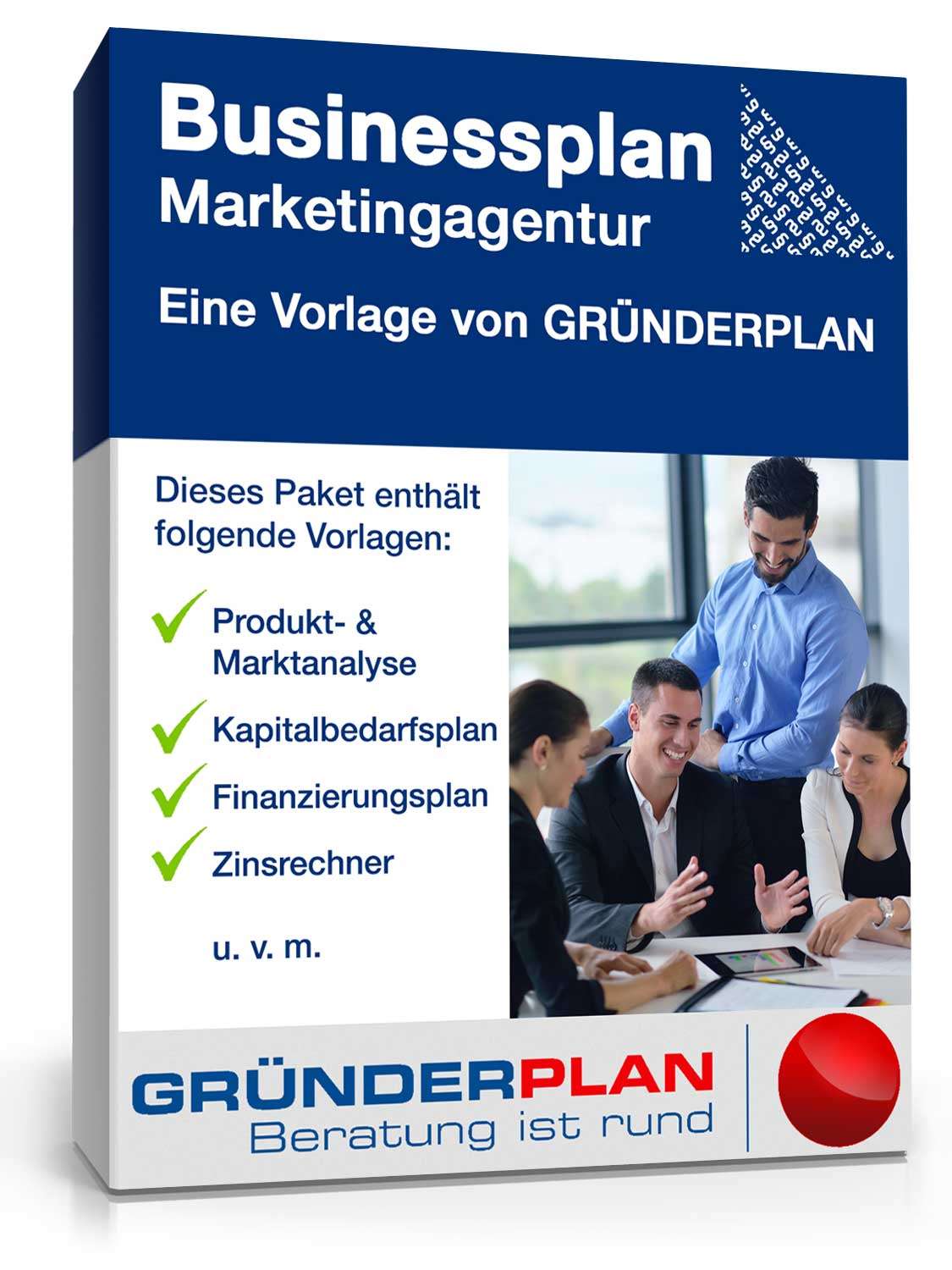 Hauptbild des Produkts: Businessplan Marketingagentur von Gründerplan