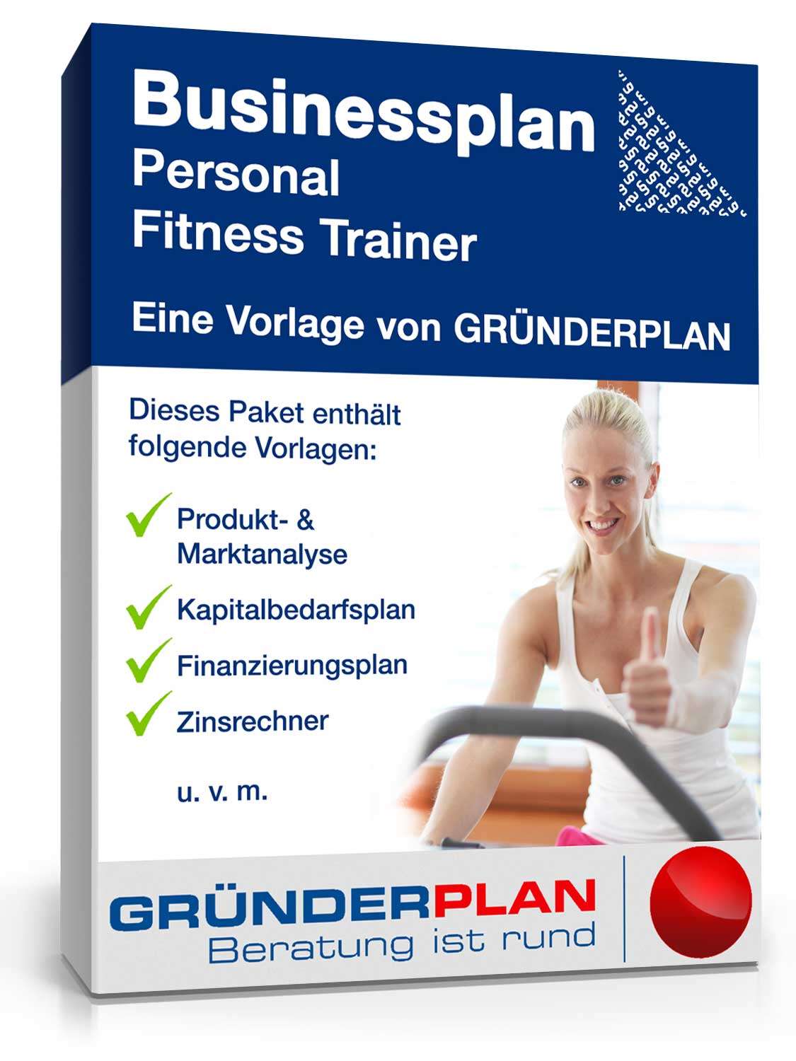 Hauptbild des Produkts: Businessplan Personal Fitness Trainer von Gründerplan