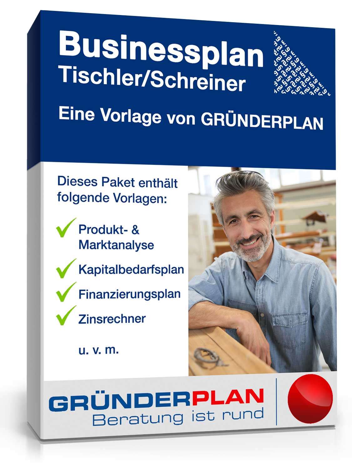 Hauptbild des Produkts: Businessplan Tischler/Schreiner von Gründerplan