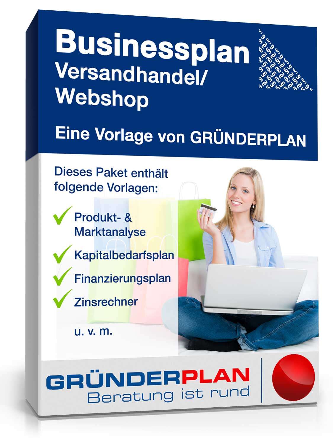 Hauptbild des Produkts: Businessplan Versandhandel/Webshop von Gründerplan