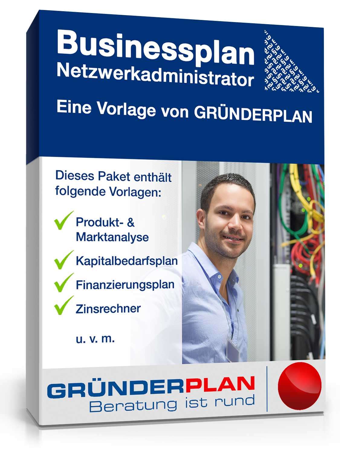 Hauptbild des Produkts: Businessplan Netzwerkadministrator von Gründerplan