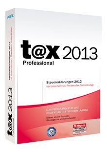 Hauptbild des Produkts: t@x 2013 Professional