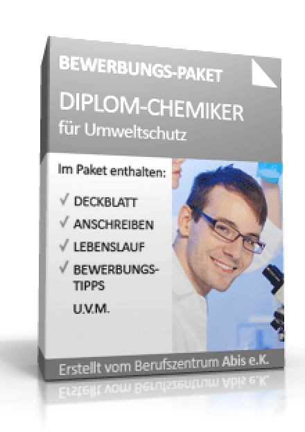 Hauptbild des Produkts: Bewerbungs-Paket Diplom-Chemiker Umweltschutz