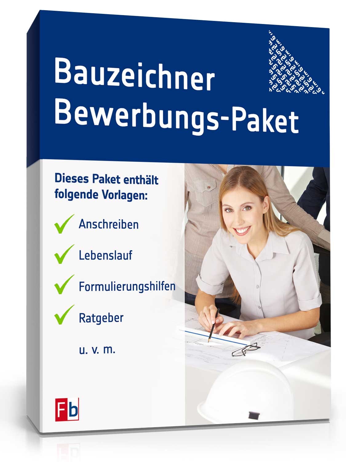 Hauptbild des Produkts: Bewerbungs-Paket Bauzeichner 