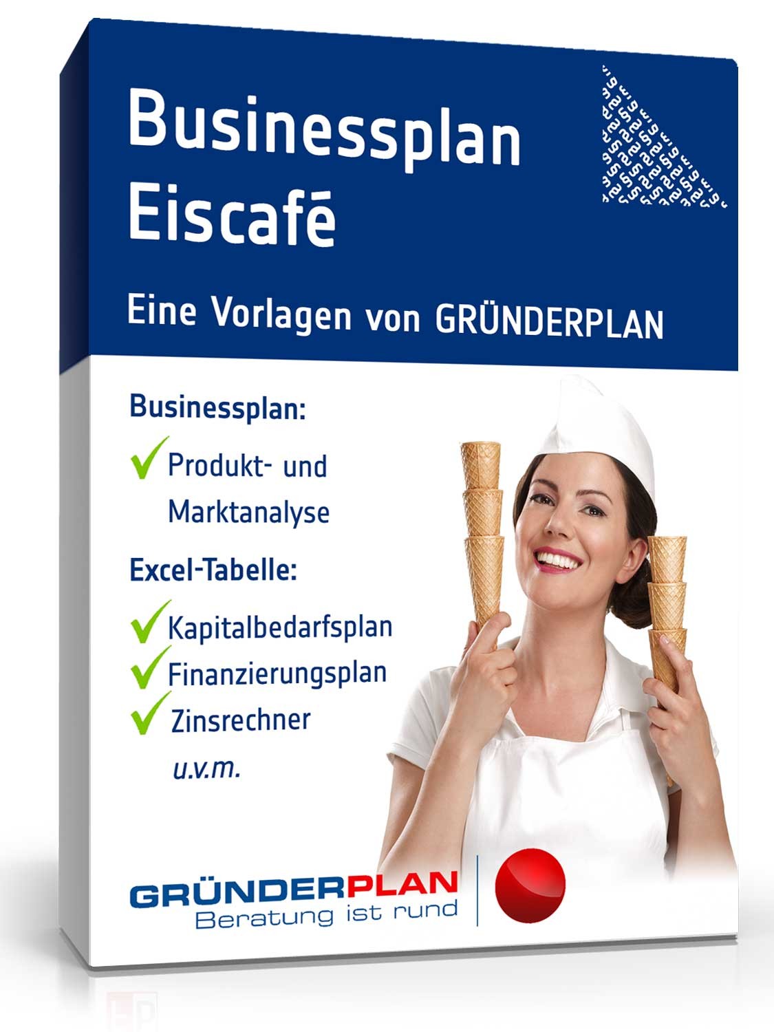 Hauptbild des Produkts: Businessplan Eiscafé von Gründerplan