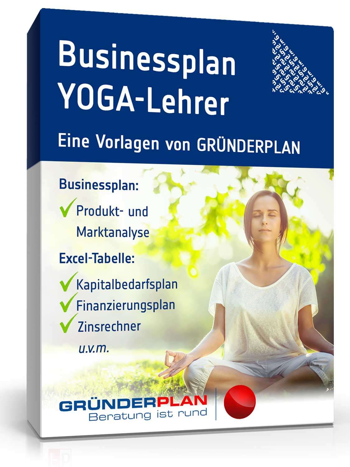 Hauptbild des Produkts: Businessplan YOGA-Lehrer von Gründerplan