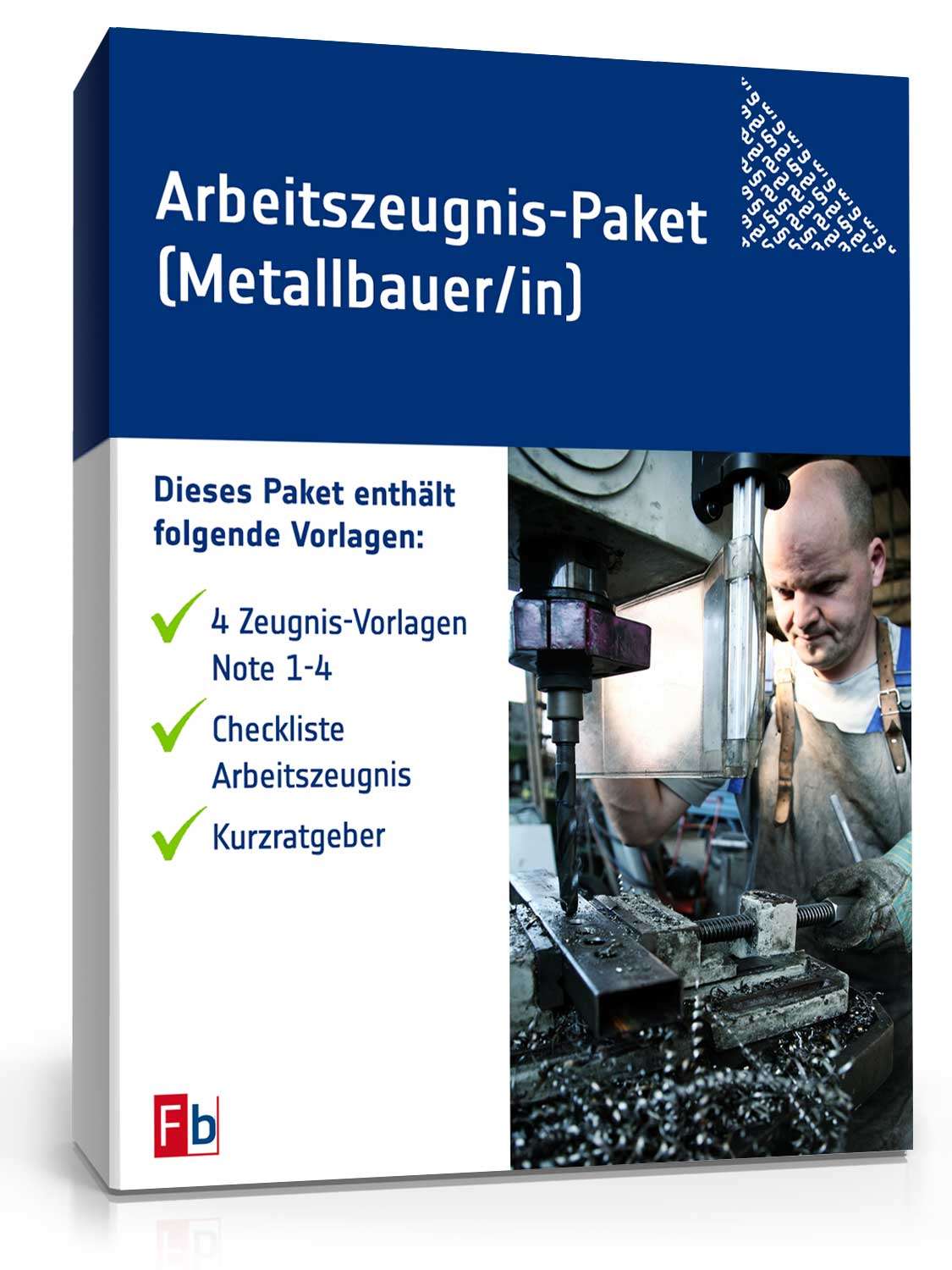 Hauptbild des Produkts: Arbeitszeugnis Metallbauer