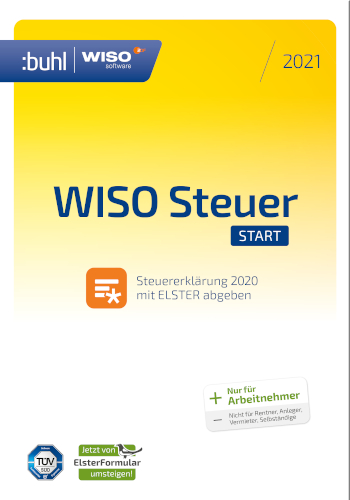 Hauptbild des Produkts: WISO Steuer-Start 2021 (für Steuerjahr 2020)