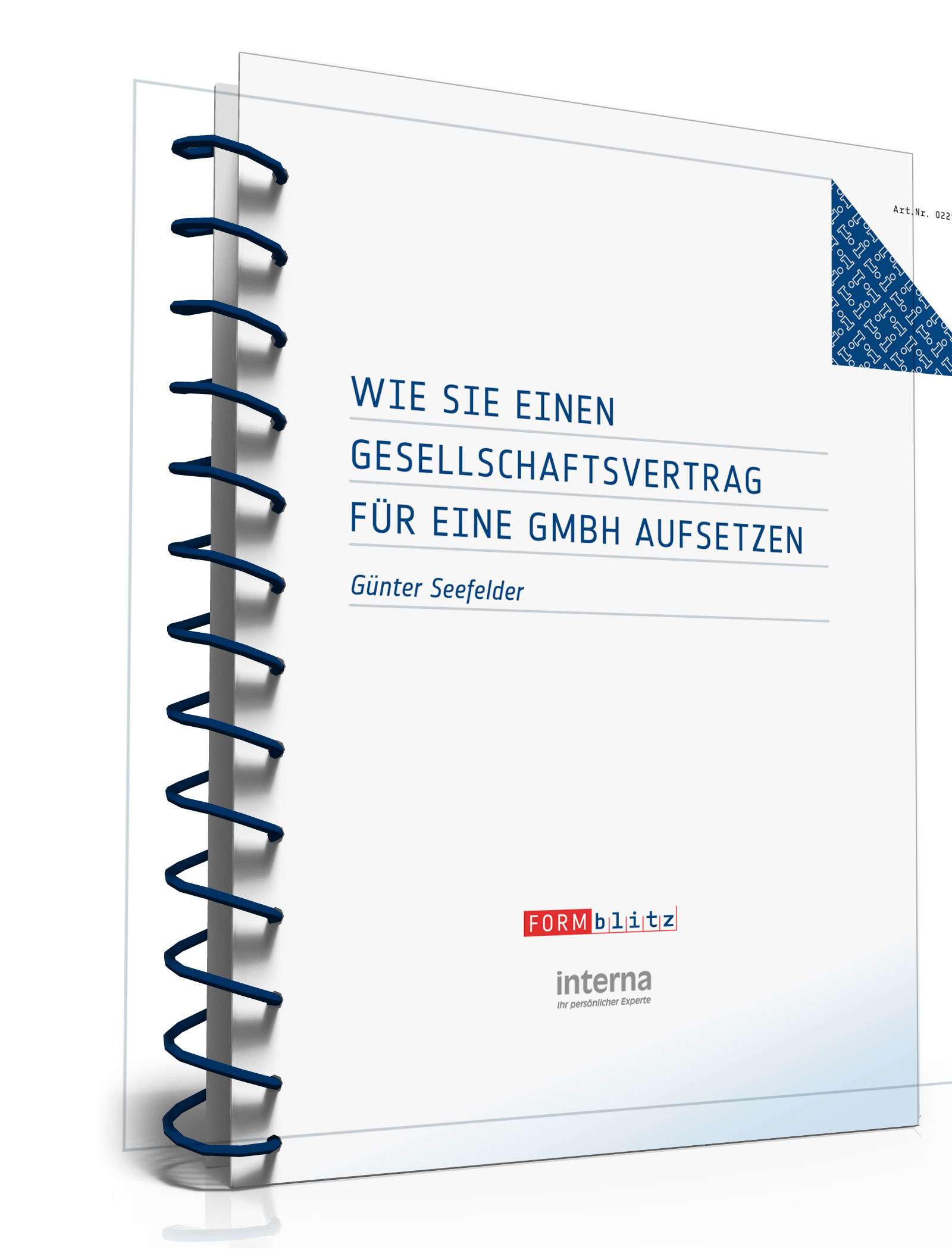Hauptbild des Produkts: Ratgeber Gesellschaftsvertrag GmbH