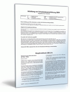 Anleitung zur Umsatzsteuererklärung 2009