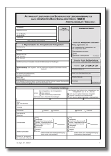 Antrag arbeitslosengeld formular download