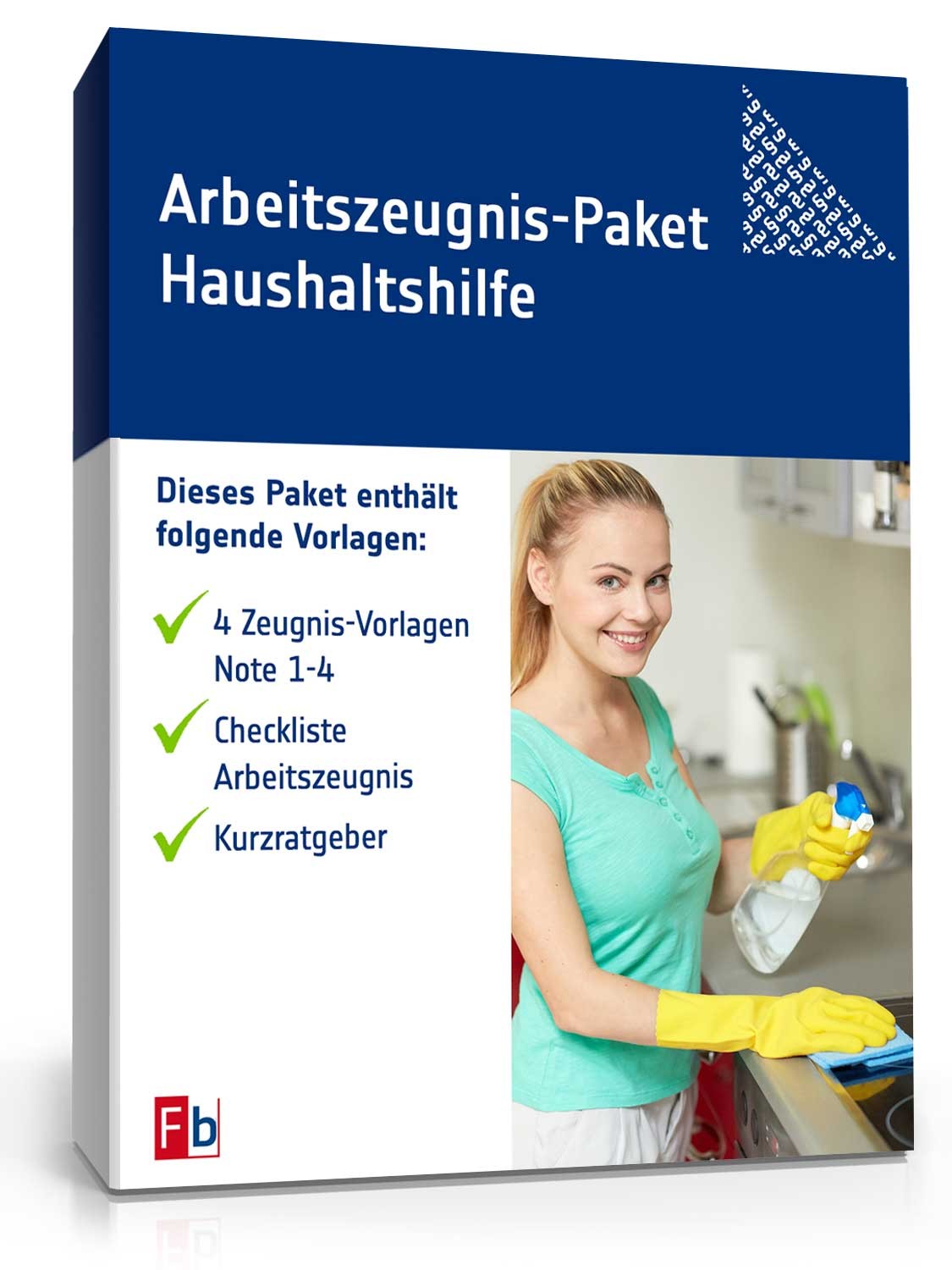 Hauptbild des Produkts: Arbeitszeugnis Haushaltshilfe 