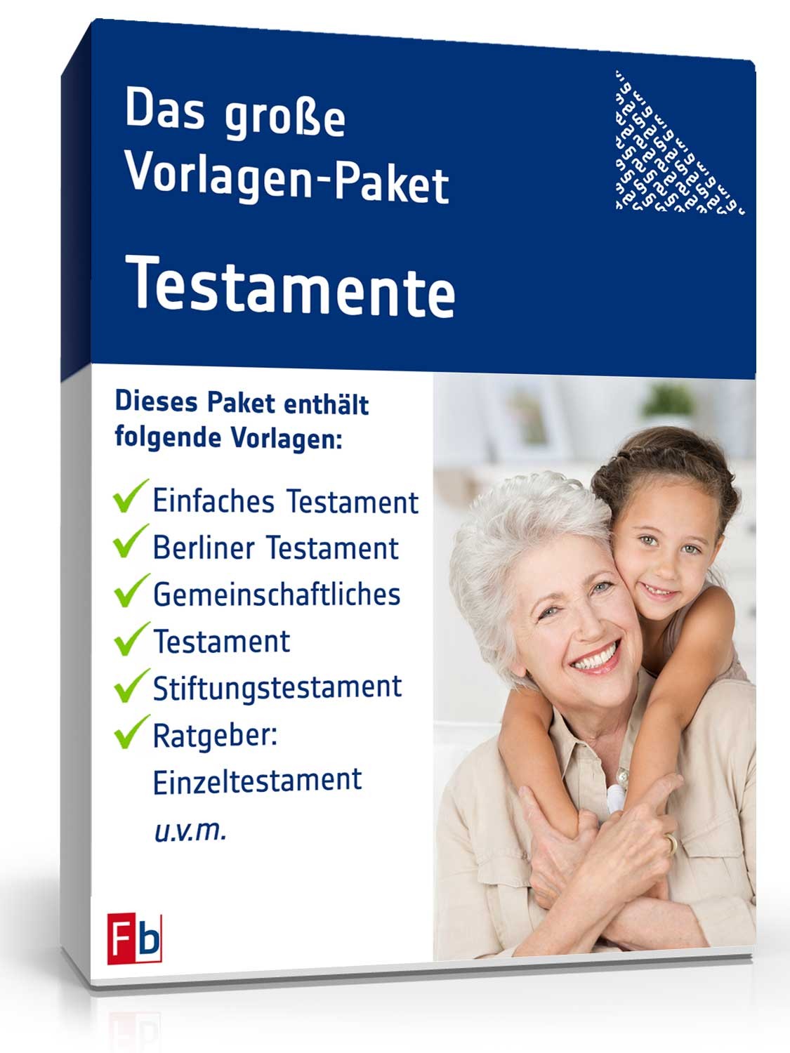 Hauptbild des Produkts: Das große Vorlagen-Paket Testament