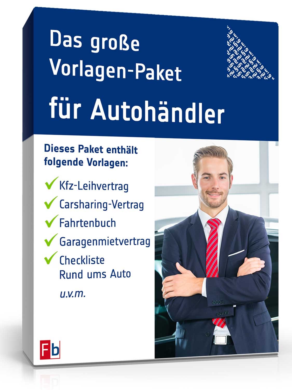 Hauptbild des Produkts: Das große Vorlagen-Paket für Autohändler