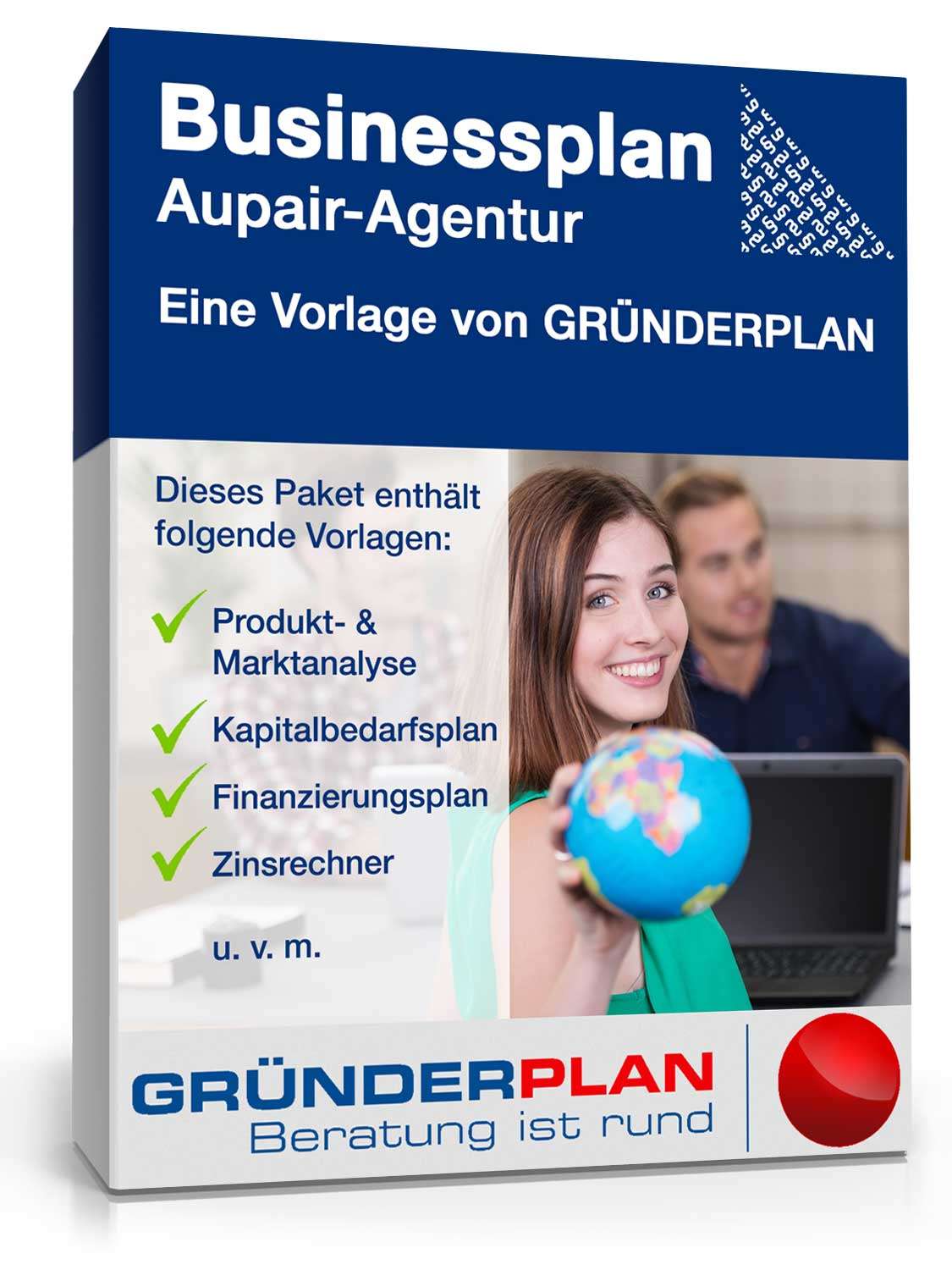 Hauptbild des Produkts: Businessplan Aupair-Agentur von Gründerplan