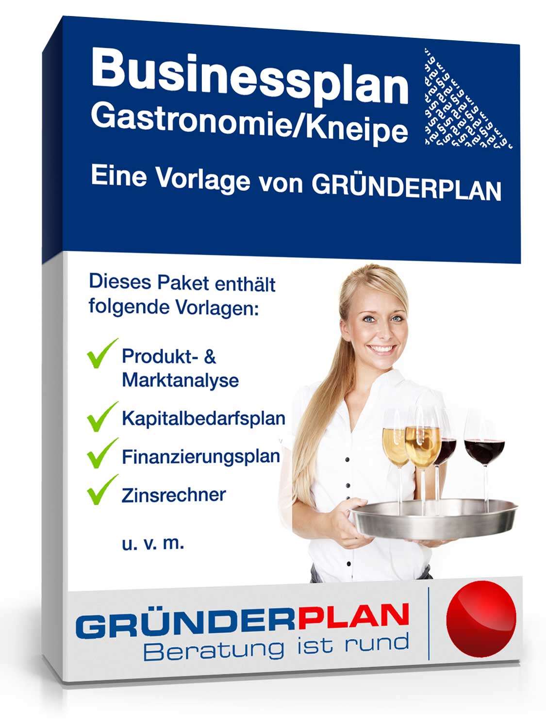 Hauptbild des Produkts: Businessplan Gastronomie/Kneipe von Gründerplan