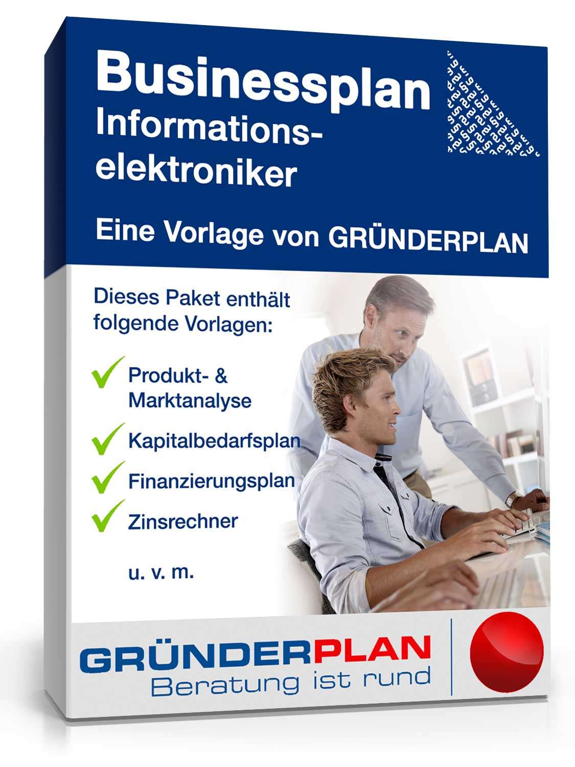 Hauptbild des Produkts: Businessplan Informationselektroniker von Gründerplan