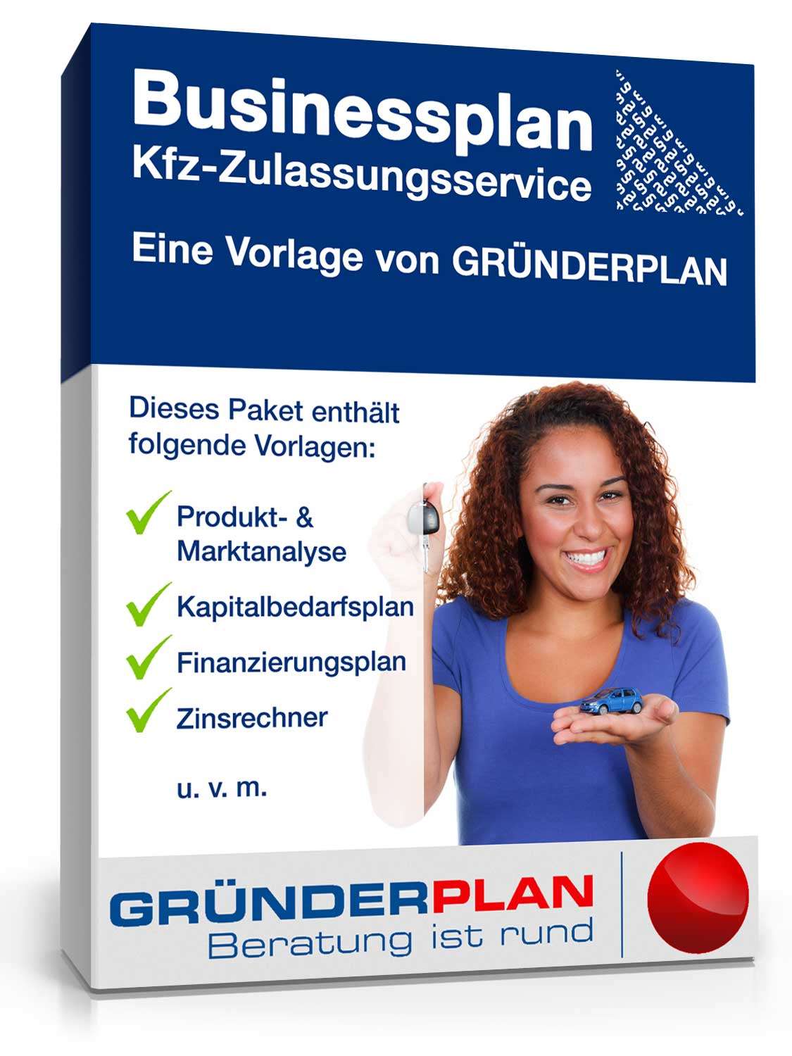 Hauptbild des Produkts: Businessplan Kfz-Zulassungsservice von Gründerplan
