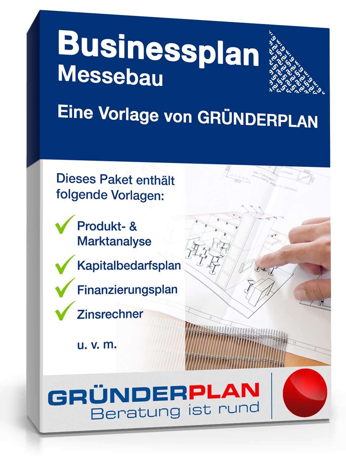 Hauptbild des Produkts: Businessplan Messebau von Gründerplan
