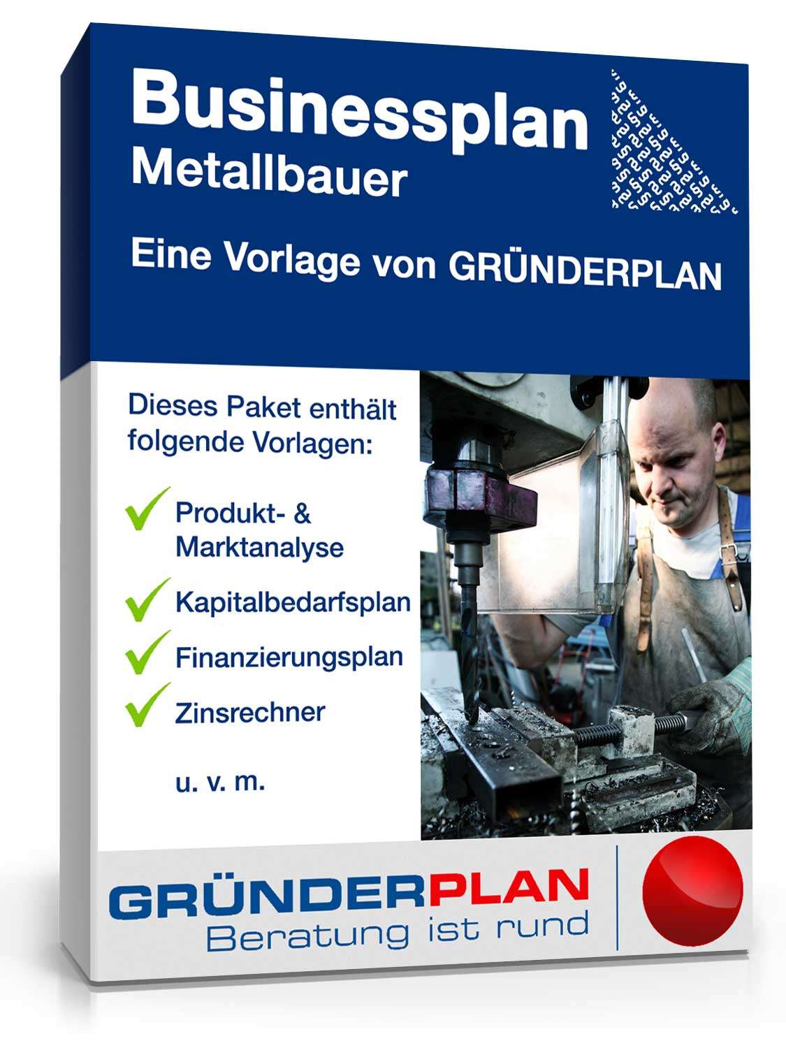 Hauptbild des Produkts: Businessplan Metallbauer von Gründerplan