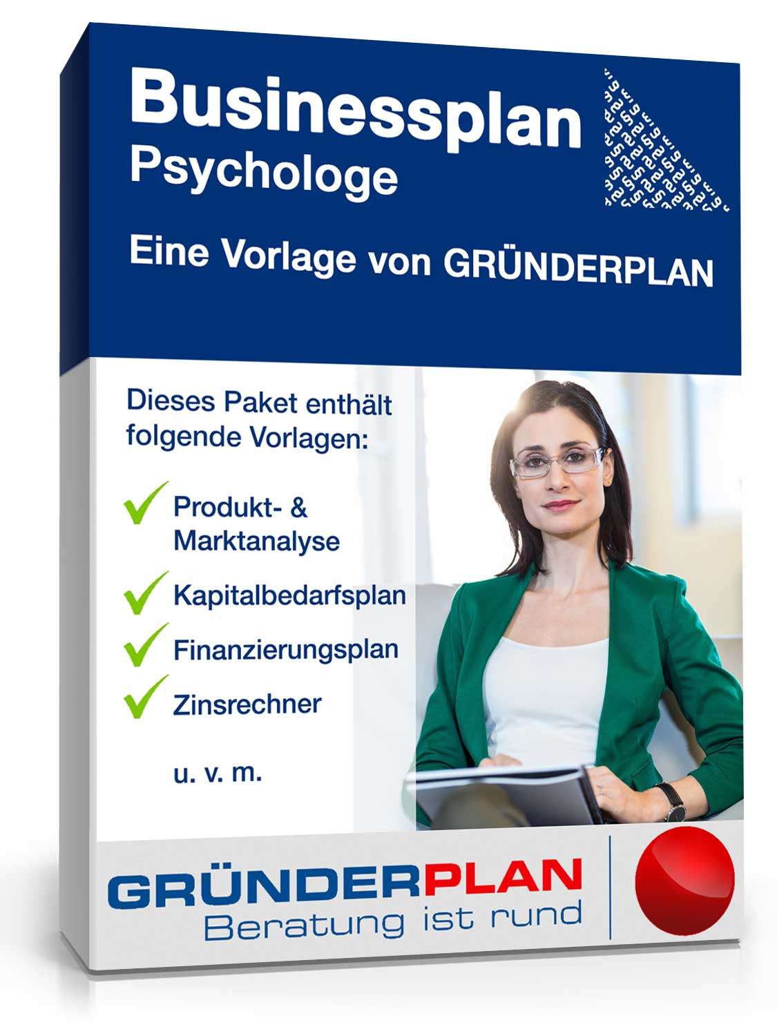 Hauptbild des Produkts: Businessplan Psychologe von Gründerplan