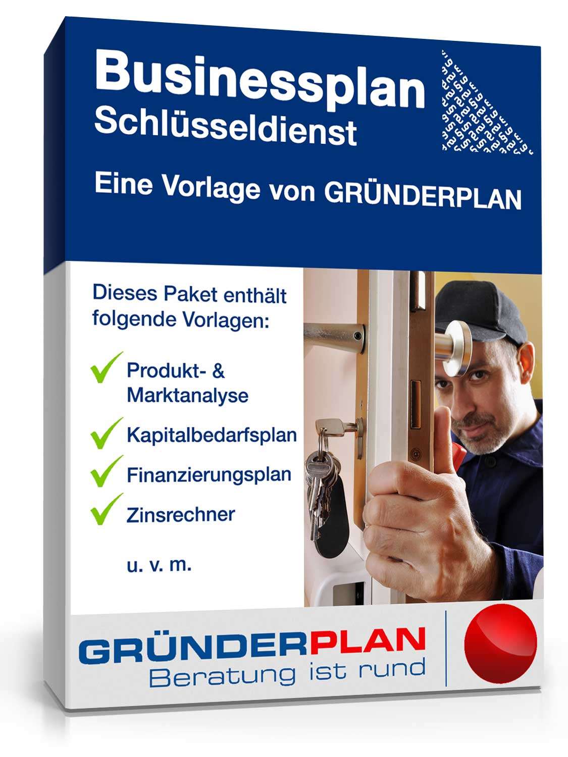 Hauptbild des Produkts: Businessplan Schlüsseldienst von Gründerplan
