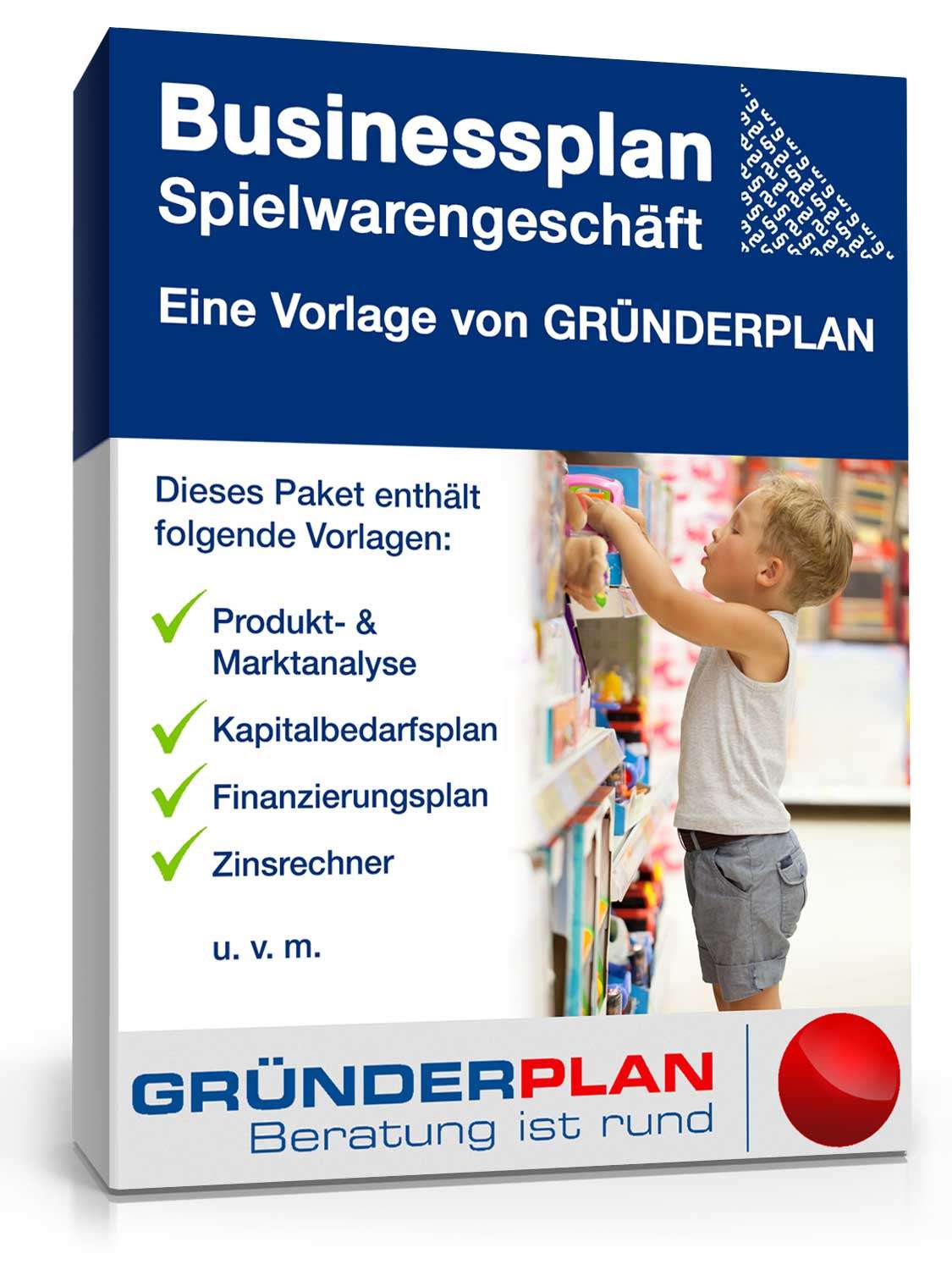 Hauptbild des Produkts: Businessplan Spielwarengeschäft von Gründerplan