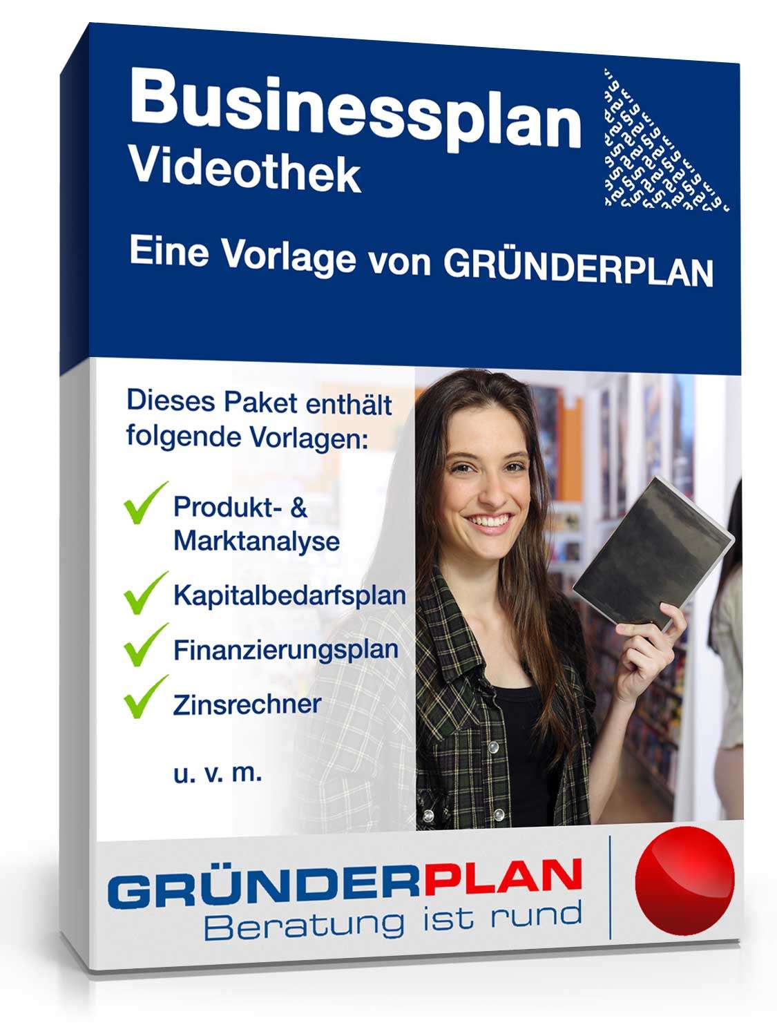 Hauptbild des Produkts: Businessplan Videothek von Gründerplan