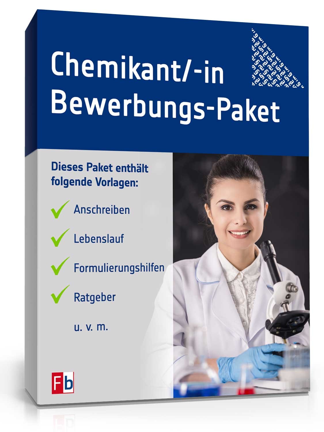 Hauptbild des Produkts: Bewerbungs-Paket Chemikant 