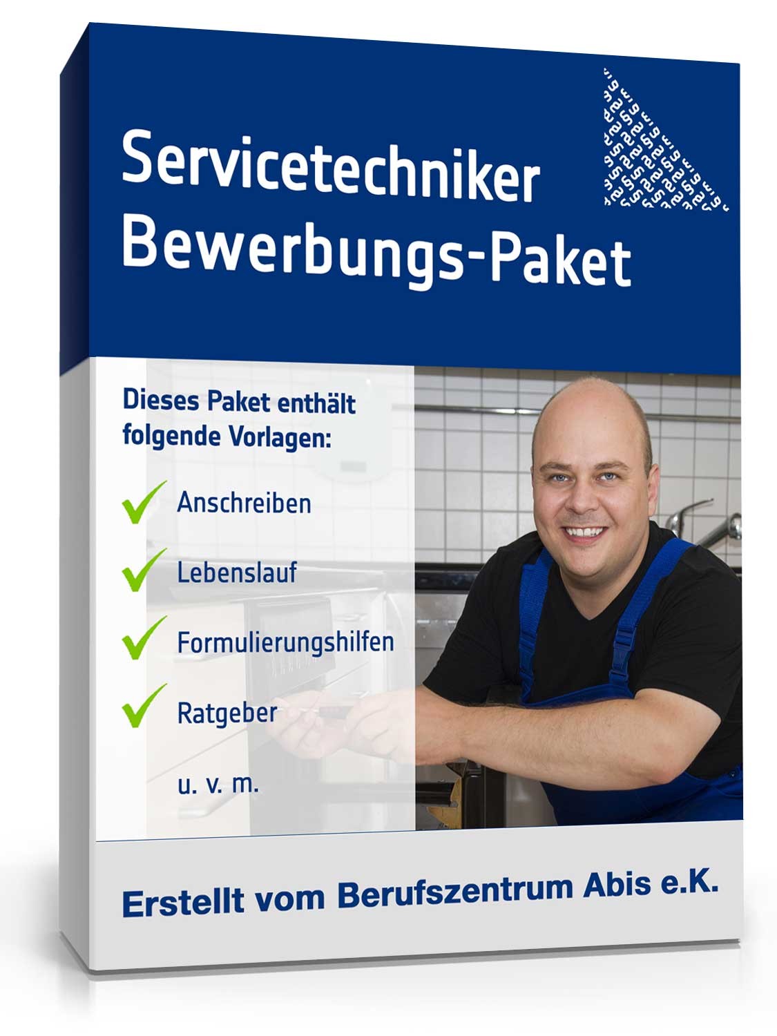 Hauptbild des Produkts: Bewerbungs-Paket Servicetechniker 