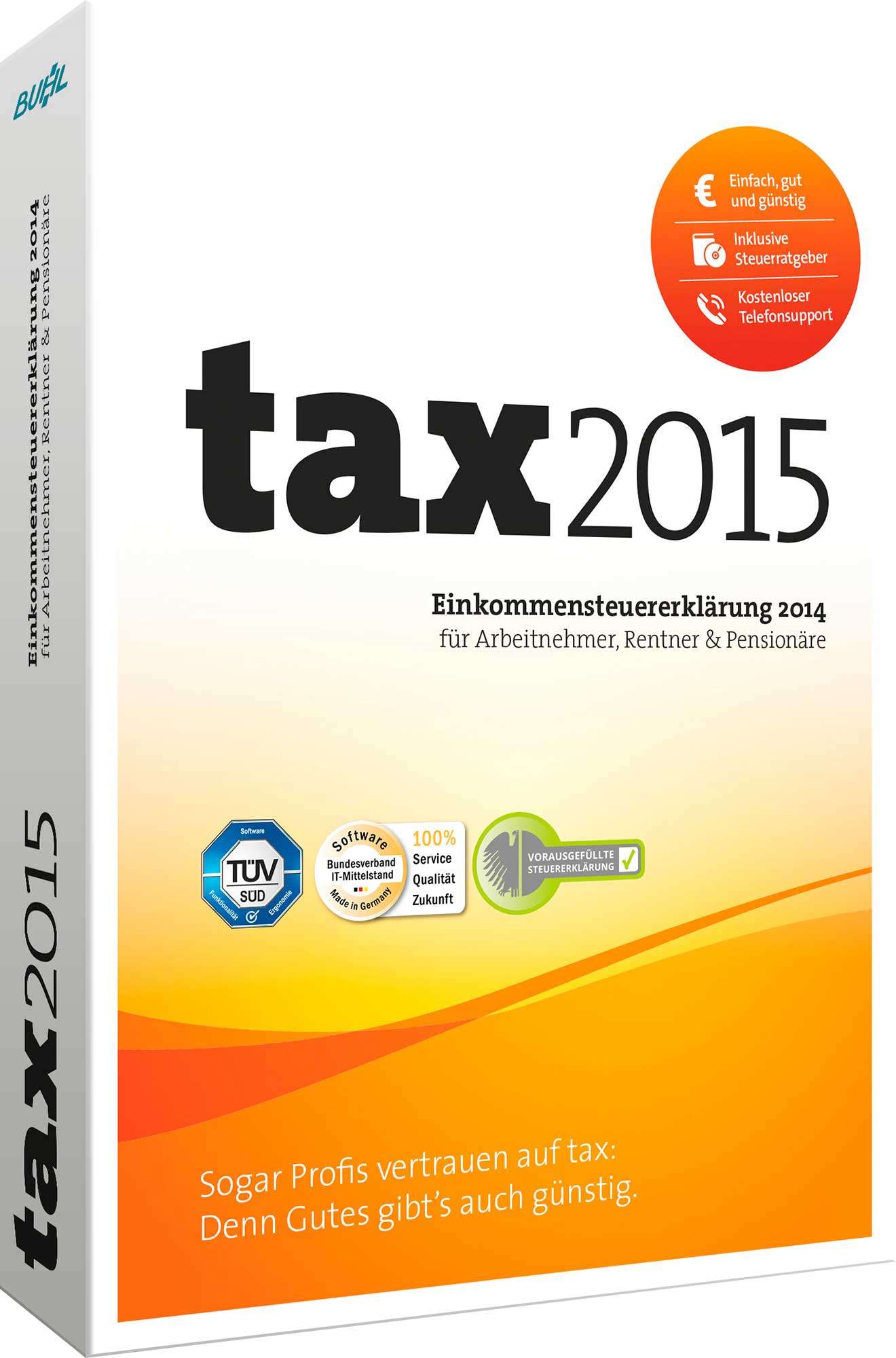 Hauptbild des Produkts: tax 2015
