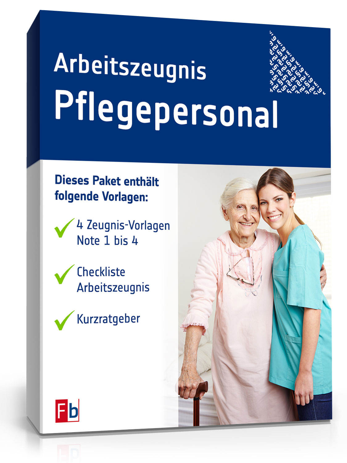 Hauptbild des Produkts: Arbeitszeugnis Pflegepersonal