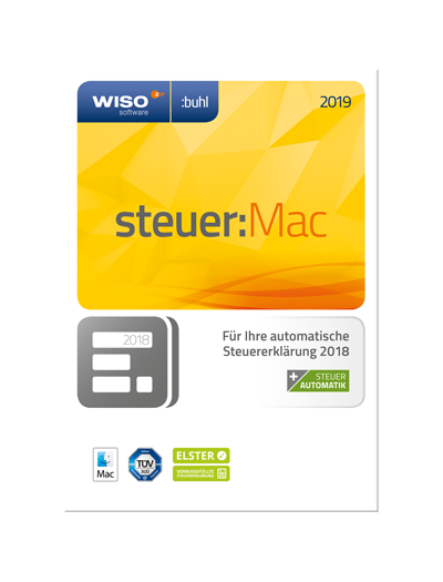 Hauptbild des Produkts: WISO steuer Mac 2019 (für Steuerjahr 2018)