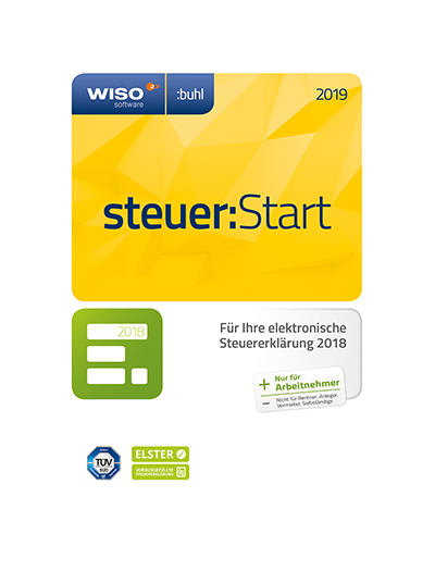 Hauptbild des Produkts: WISO steuer:Start 2019 (für Steuerjahr 2018)