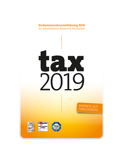 Hauptbild des Produkts: tax 2019 (für Steuerjahr 2018)