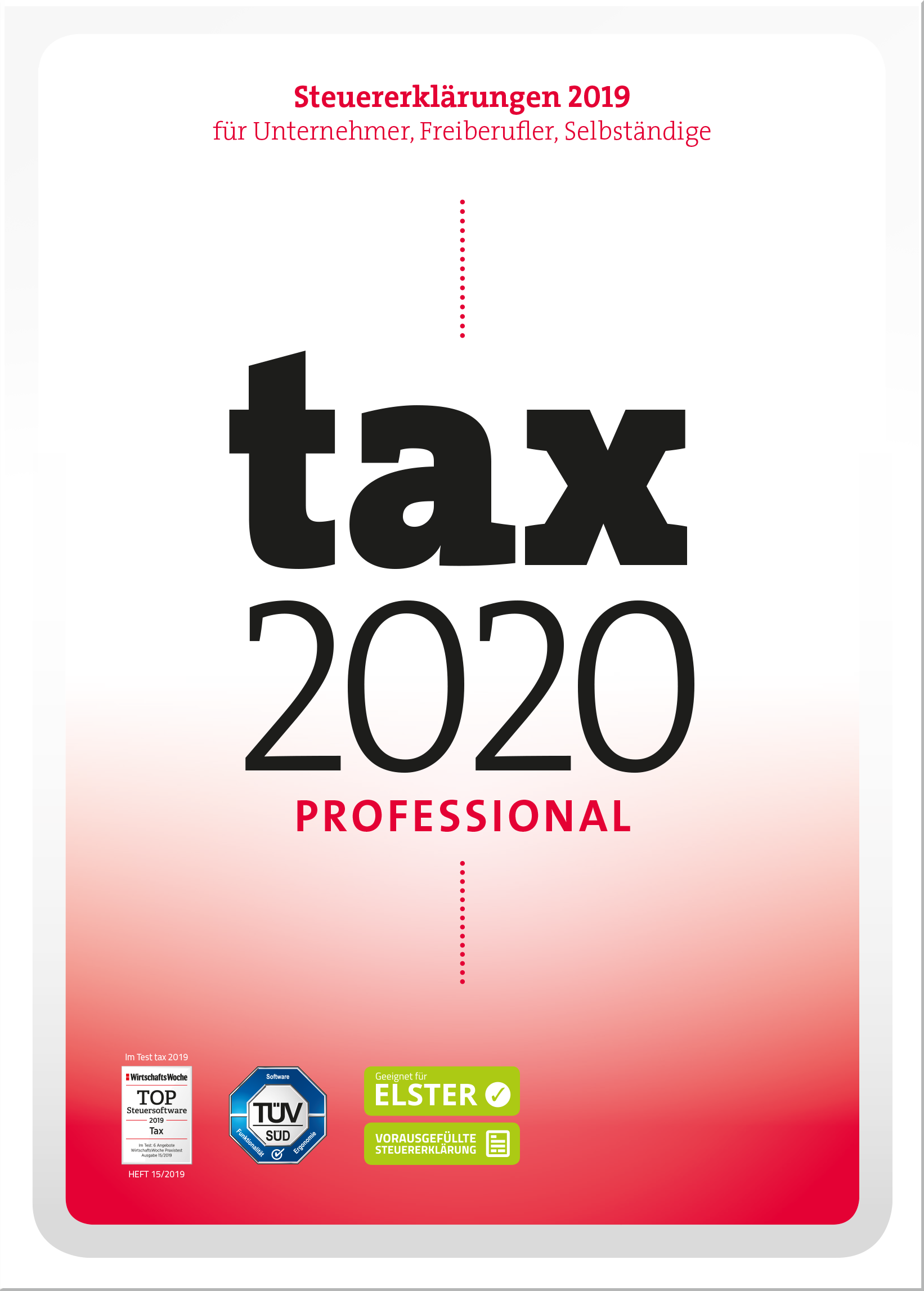 Hauptbild des Produkts: Tax 2020 Professional (für Steuerjahr 2019)