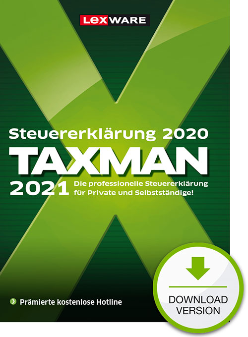 Hauptbild des Produkts: TAXMAN 2021 (für Steuerjahr 2020)