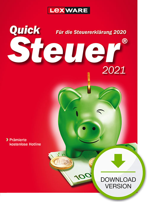 Hauptbild des Produkts: QuickSteuer 2021 (für Steuerjahr 2020)
