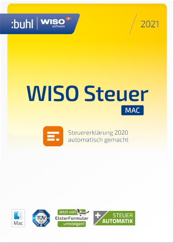 Hauptbild des Produkts: WISO Steuer-Mac 2021 (für Steuerjahr 2020)
