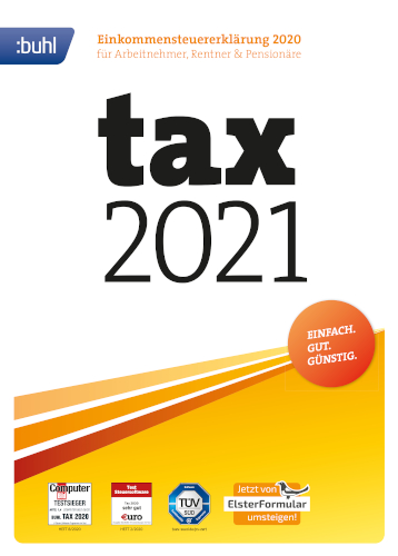 Hauptbild des Produkts: tax 2021 (für Steuerjahr 2020)