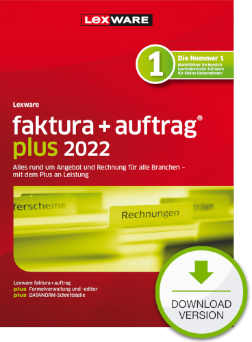 Lexware faktura+auftrag plus 2022 - Abo Version Dokument zum Download