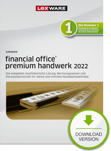 Lexware financial office premium handwerk 2022 - Abo Version Dokument zum Download
