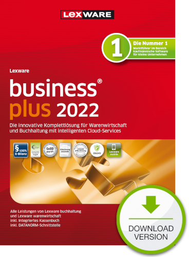 Lexware business plus 2022 - Abo Version Dokument zum Download