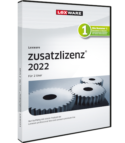 Lexware Zusatzlizenz pro & premium Abo Version 2022 - 2 User Dokument zum Download
