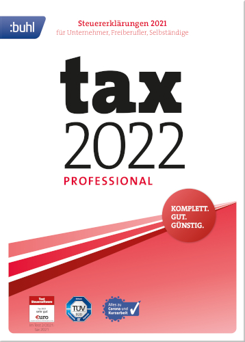 Hauptbild des Produkts: Tax 2022 Professional (für Steuerjahr 2021)